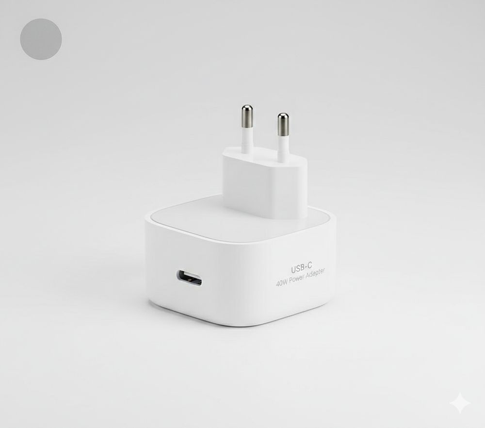 Boitier de chargeur - Adaptateur Secteur USB-C 40W – Charge Rapide