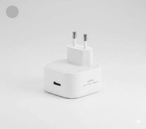 Boitier de chargeur - Adaptateur Secteur USB-C 40W – Charge Rapide