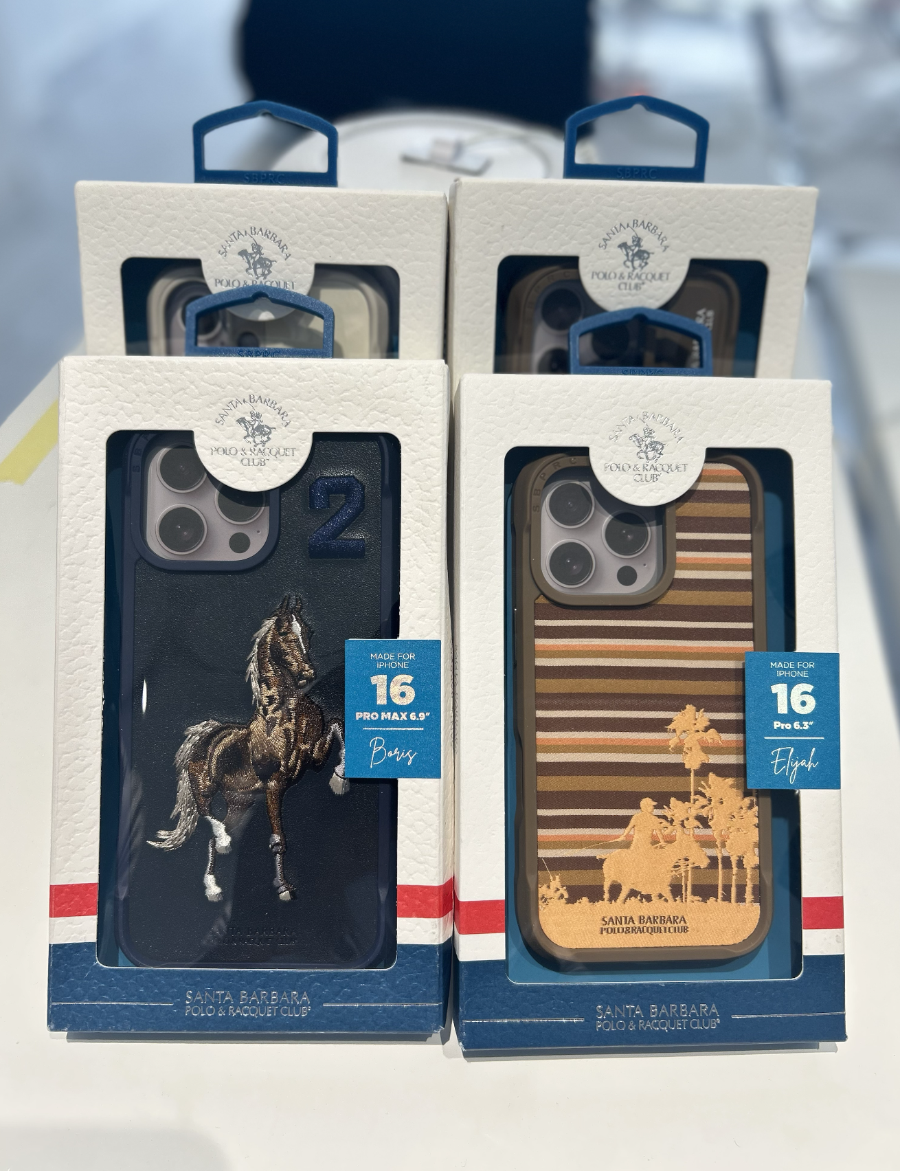 Coque - Fourreaux de téléphone iPhone 16 - 16 pro & 16 Pro Max - Santa Barbara